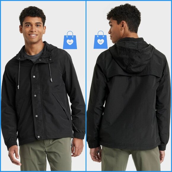 Goodfellow & Co Other - Medium - Mens Elevated Rain Coat - Goodfellow Co - Black